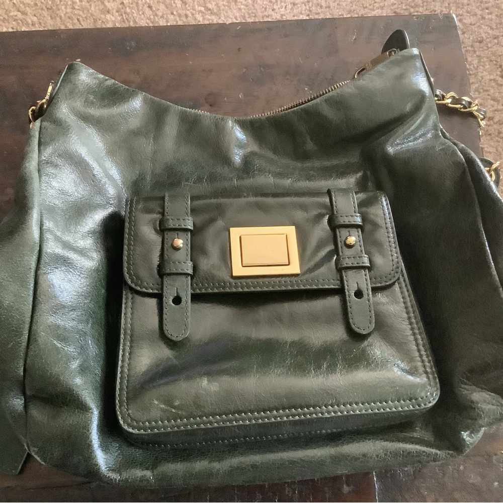 Badgley Mischa Green leather purse